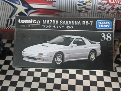 TOMICA PREMIUM #38 MAZDA SAVANNA RX-7 1/61 SCALE NEW IN BOX USA STOCK!!!