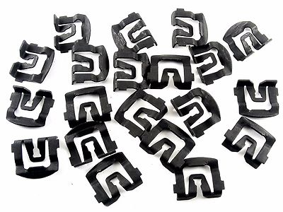 Ford F100 F150 F250 F350 Windshield Trim Molding Clips- 20 clips- #026
