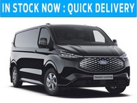 NEW Ford Transit Custom 320L1 Limited Electric 65kwh 100kw 136ps AUTO Black