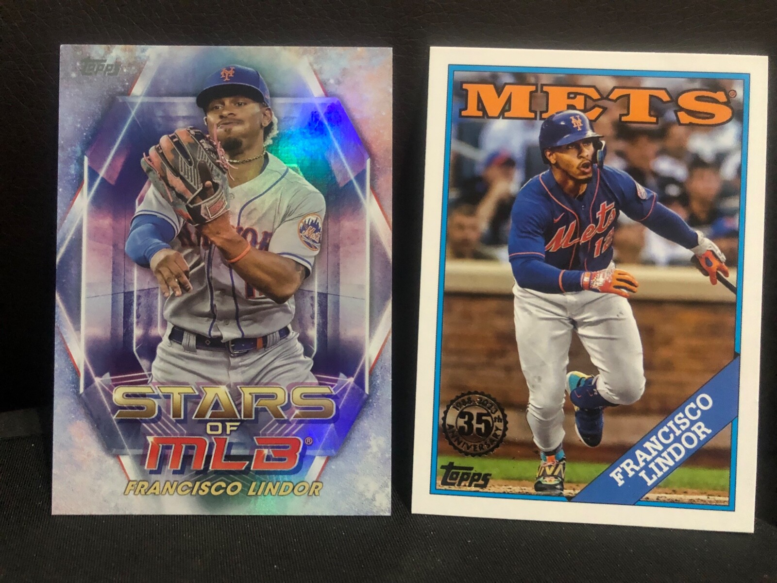 2023 Topps Stars of MLB Francisco Lindor #SMLB-28 & Retro