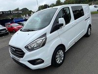 2019 Ford Transit Custom 2.0 320 EcoBlue Limited Crew Van L2 H1 Euro 6 5dr (6 Se