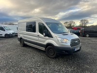 2018 Ford Transit 2.0 TDCi 130ps H2 D/Cab Trend Van Auto PANEL VAN Diesel Automa