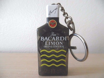 VINTAGE BACARDI LIMON TALKING KEY CHAIN~WORKS~RARE & IMPOSSIBLE TO FIND