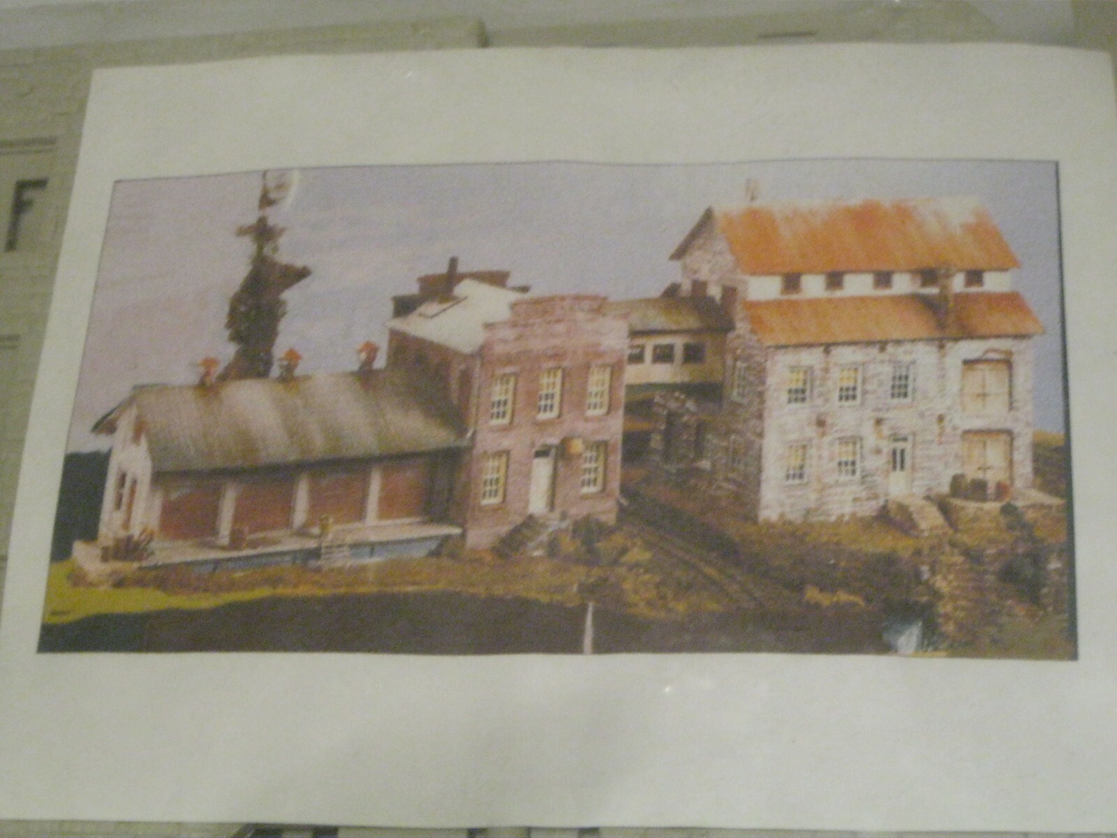 Vintage RAILWAY DESIGN ASSOCIATES HO Railroad Model Kit 