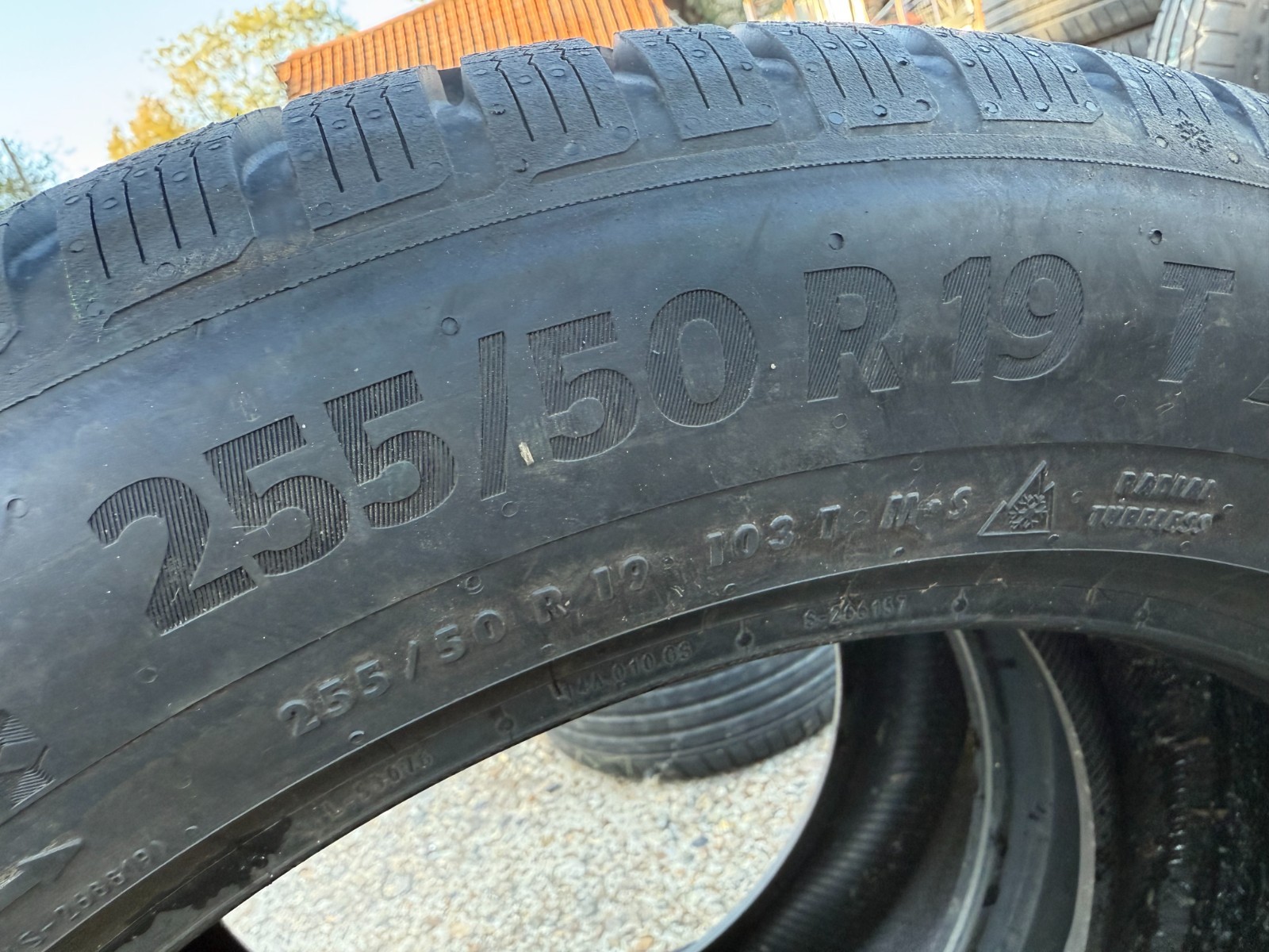 New 255 50 19 Continental, Winter, M+S, 103T, x1 Tyre (F1_tyres) YD287