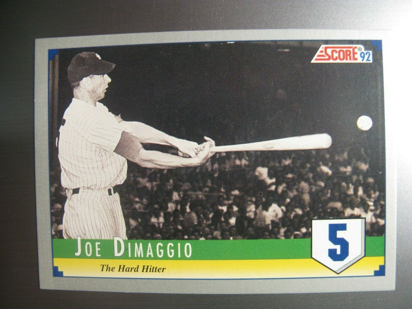 スポーツ選手 1992 SCORE JOE DIMAGGIO THE ROOKIE 1992 Score