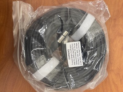 GLS Audio 100 Ft Mic Cable XLR-M To XLR-F - 2 Conductor & Shield, Black - NEW