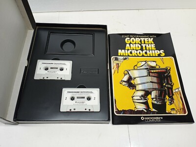 VTG GORTEK AND THE MICROCHIPS for use with the COMMODORE 64 COMPUTER