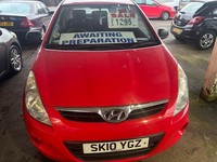 2010 Hyundai i20 1.2 Classic 3dr HATCHBACK Petrol Manual