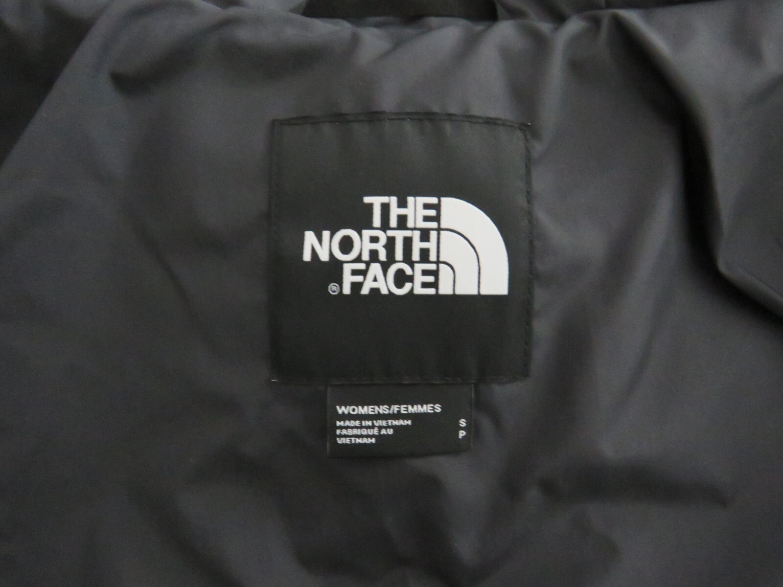 Pre-owned The North Face Womens  Gotham Mid Parka 550-down Winter Jacket Hooded - Asphalt In Gray