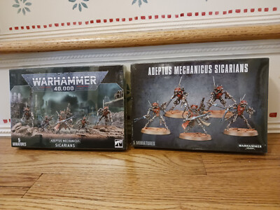 Adeptus Mechanicus Sicarians x 2 (Two Boxes = 10 Sicarian) - Warhammer 40K - New