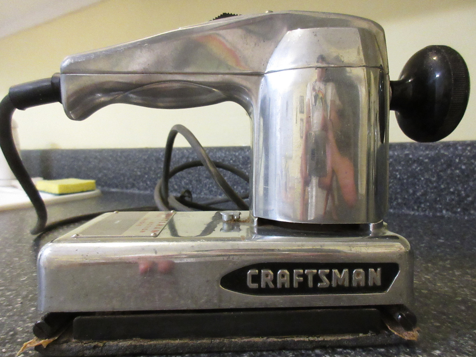 Vintage 1950's Craftsman Sander #315-22461 Dual-Motion, Corded, 2.5 Amps WORKS