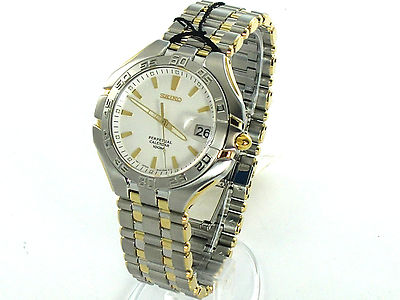 Pre-owned Seiko Men Sll180 Perpetual Calendar Watch Sapphire Hardlex Crystal Retail $450 In Dark Gray