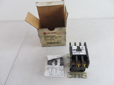 Cutler-Hammer Eaton C25DND325A Definite Purpose Contactor 3P 25A Series C1 NEW