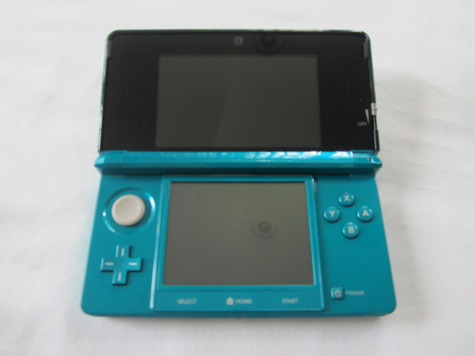 NINTENDO 3DS Aqua Blue Complete In Original Box w/ case