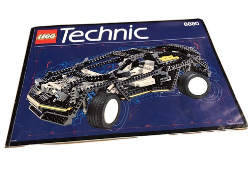 lego technic black car 8880