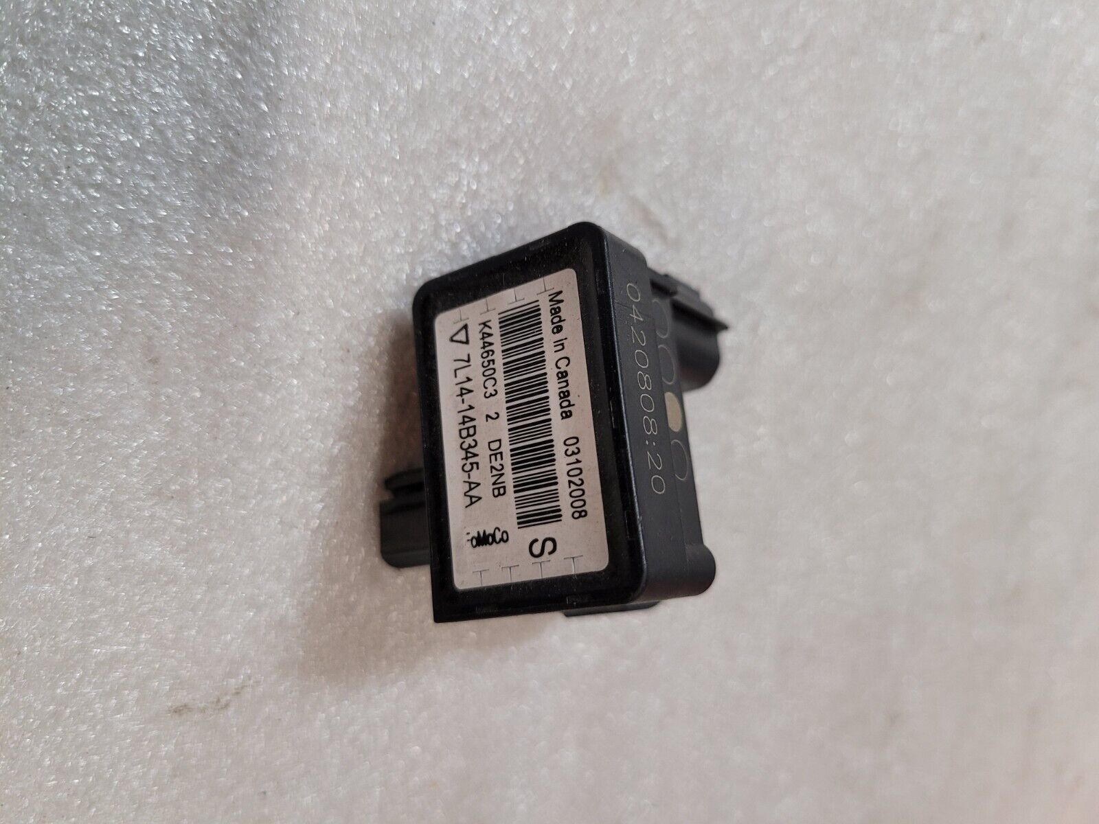 2008 Ford Escape SRS Air Side Impact Sensor OEM 7L14-14B345-AA 2008 Ford Escape SRS Air Side Impact Sensor OEM 7L14-14B345-AA