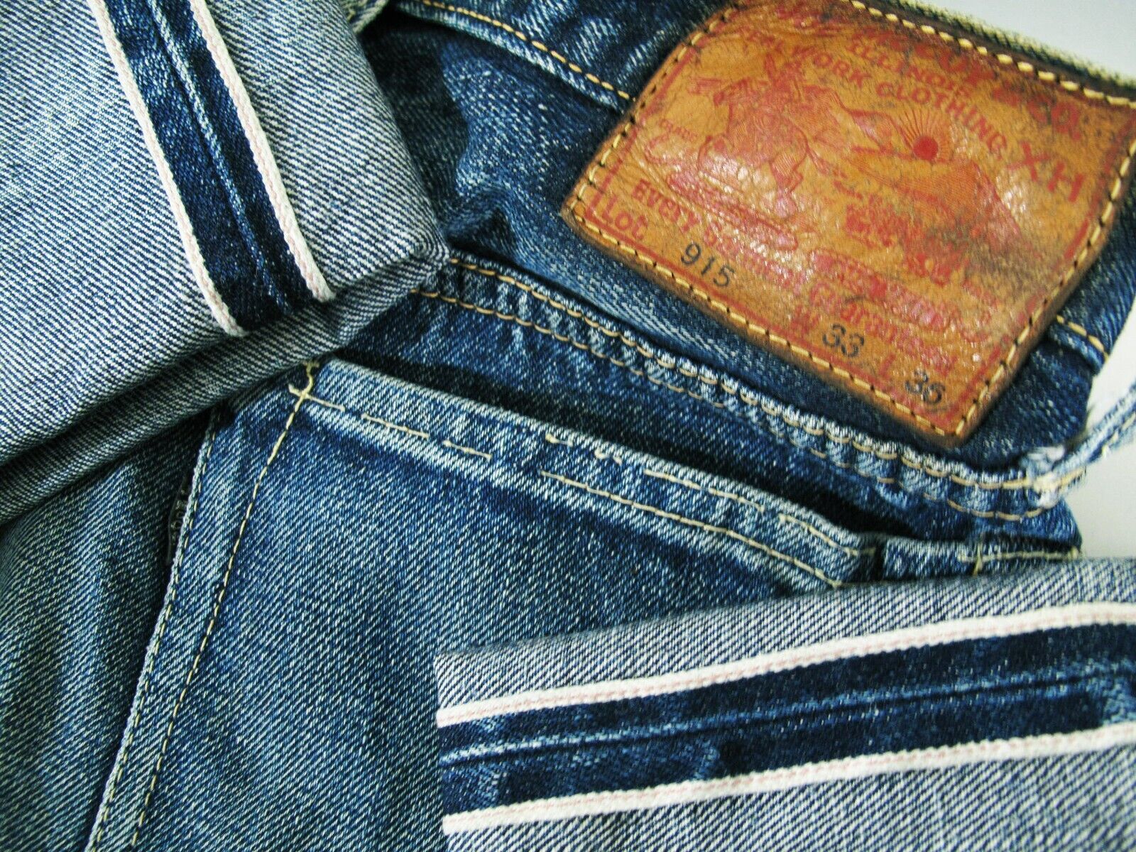 HOT VTG 90's Men's JOE McCOY @ LOT 915 SELVEDGE JP Denim HOT VTG 90's Men's JOE McCOY @ LOT 915 SELVEDGE JP Denim
