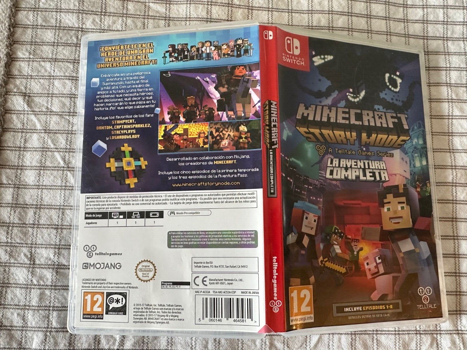 switch】Minecraft: Story Mode 北米版 Minecraft: Story Mode