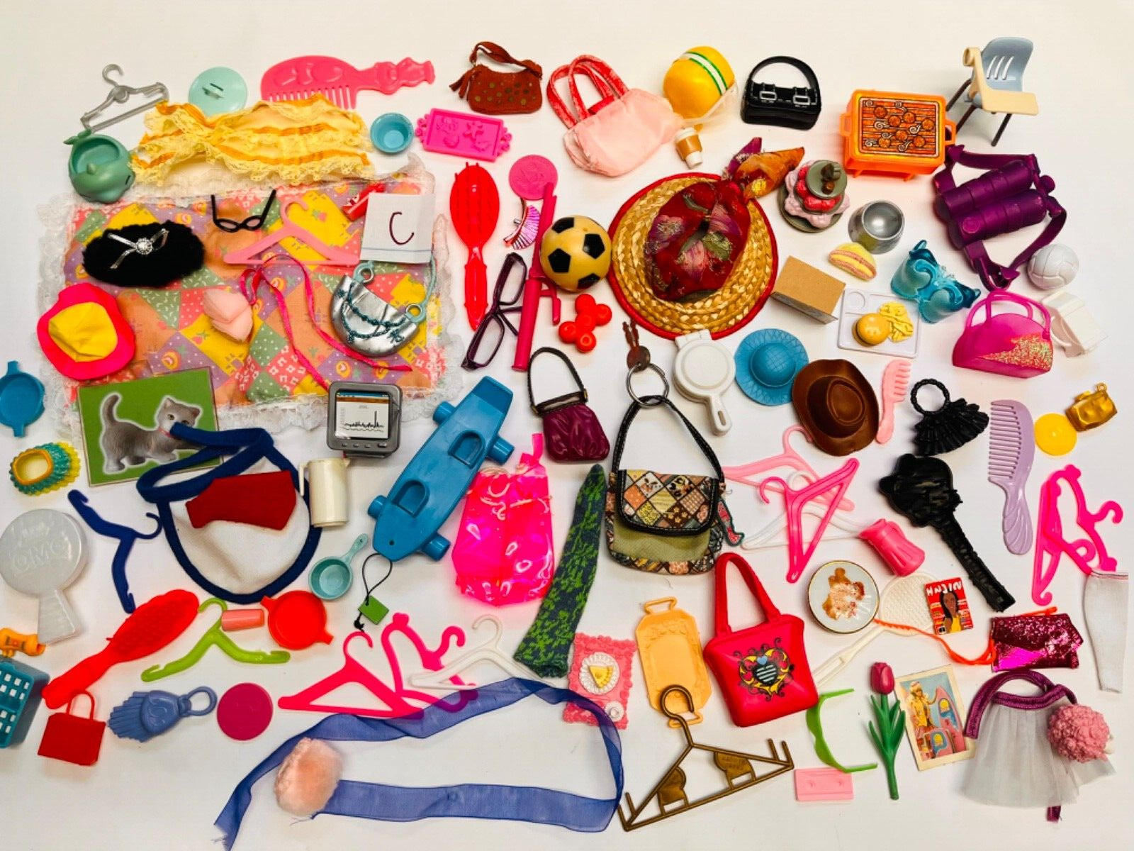 Doll Accessories Lot for Barbie & Other Small Dolls- Vintage