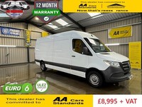 2022 72 Reg Mercedes Sprinter 315 CDI 150 Progressive XLWB Van + VAT