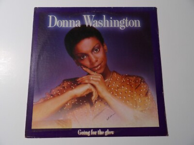 Donna Washington ''Going For The Glow'' 1981 Soul/Funk/Disco LP, VG+