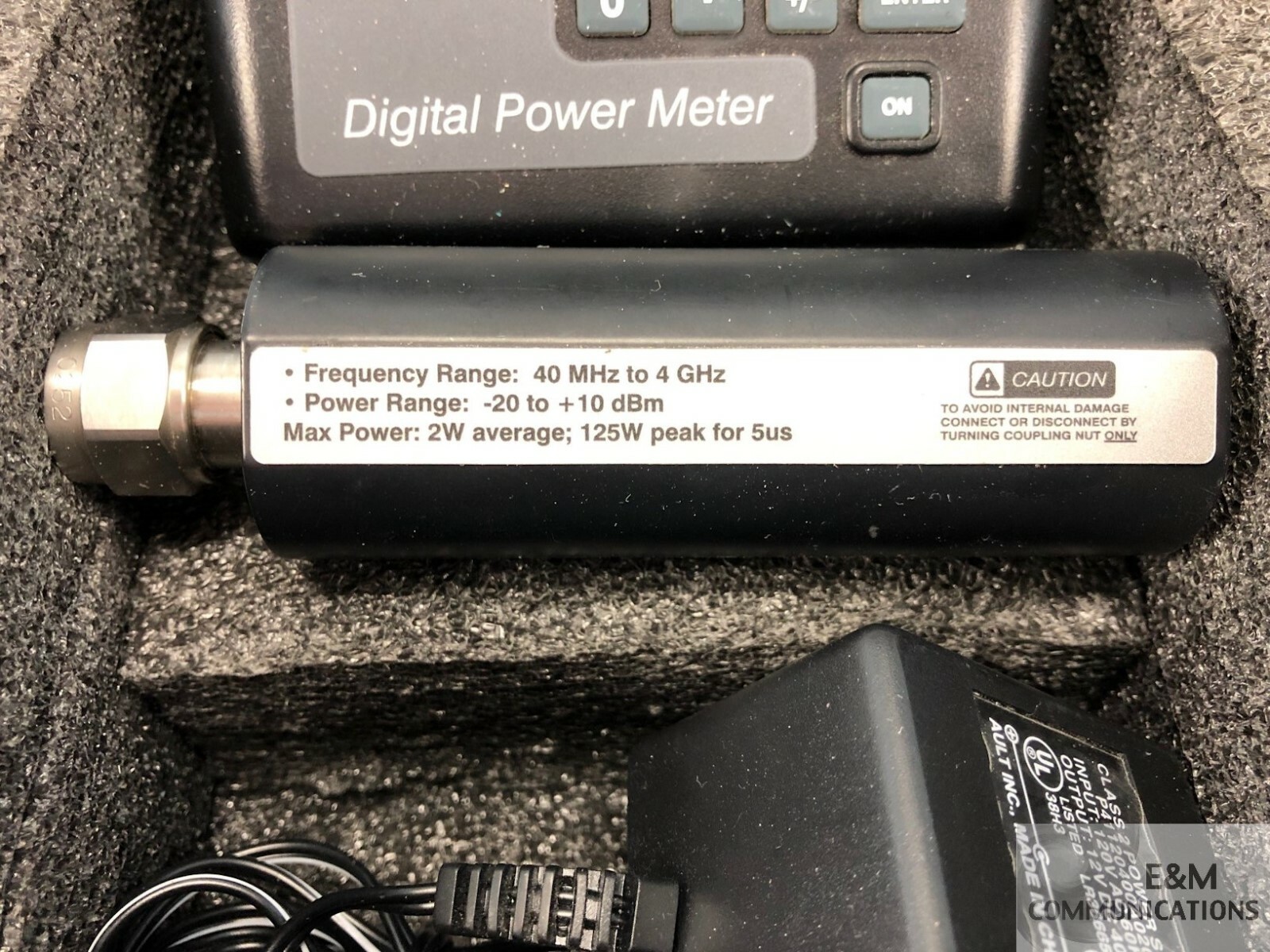 BEC-5000 BIRD MODEL 5000 DIGITAL POWER METER W/ 5011 TERMINATING POWER SENSOR A4