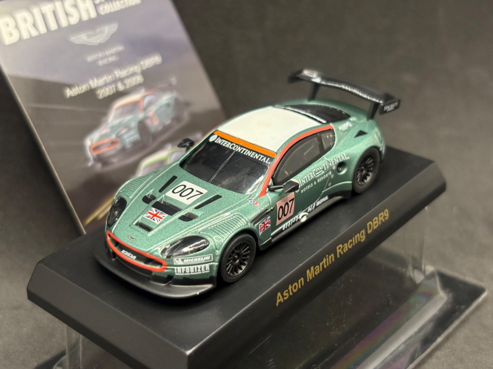 Kyosho 1/64 British sports car Aston Martin Racing DBR9 #007