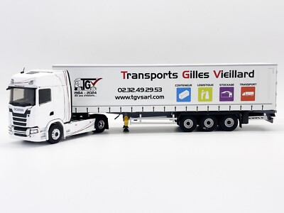 ELIGOR - Camion avec remorque   Transport Gilles VIEILLARD   SCANIA S500 4x2 ...