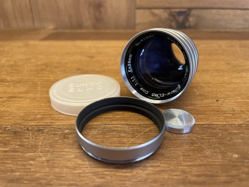 ZUNOW-ELMO Cine 1:1.1 f=38mm D マウント 美品 Mint* Zunow Opt. Zunow ELMO Cine 38mm F/1.1 Lens D Mount