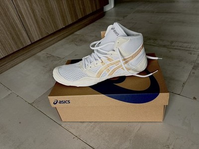 ASICS SNAPDOWN 4 ホワイト/ピュアゴールド SNAPDOWN 4 | Men | White/Pure Gold | Men's Wrestling Shoes