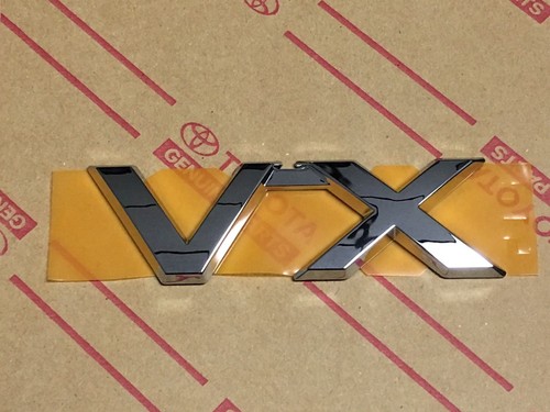 200 Series Toyota Land Cruiser VX Badge | 60120 | Genuine