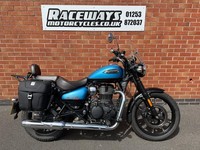 ROYAL ENFIELD METEOR 350 SUPERNOVA 2024 24 REG 4,087 MILES BLUE USED MOTORCYCLE 