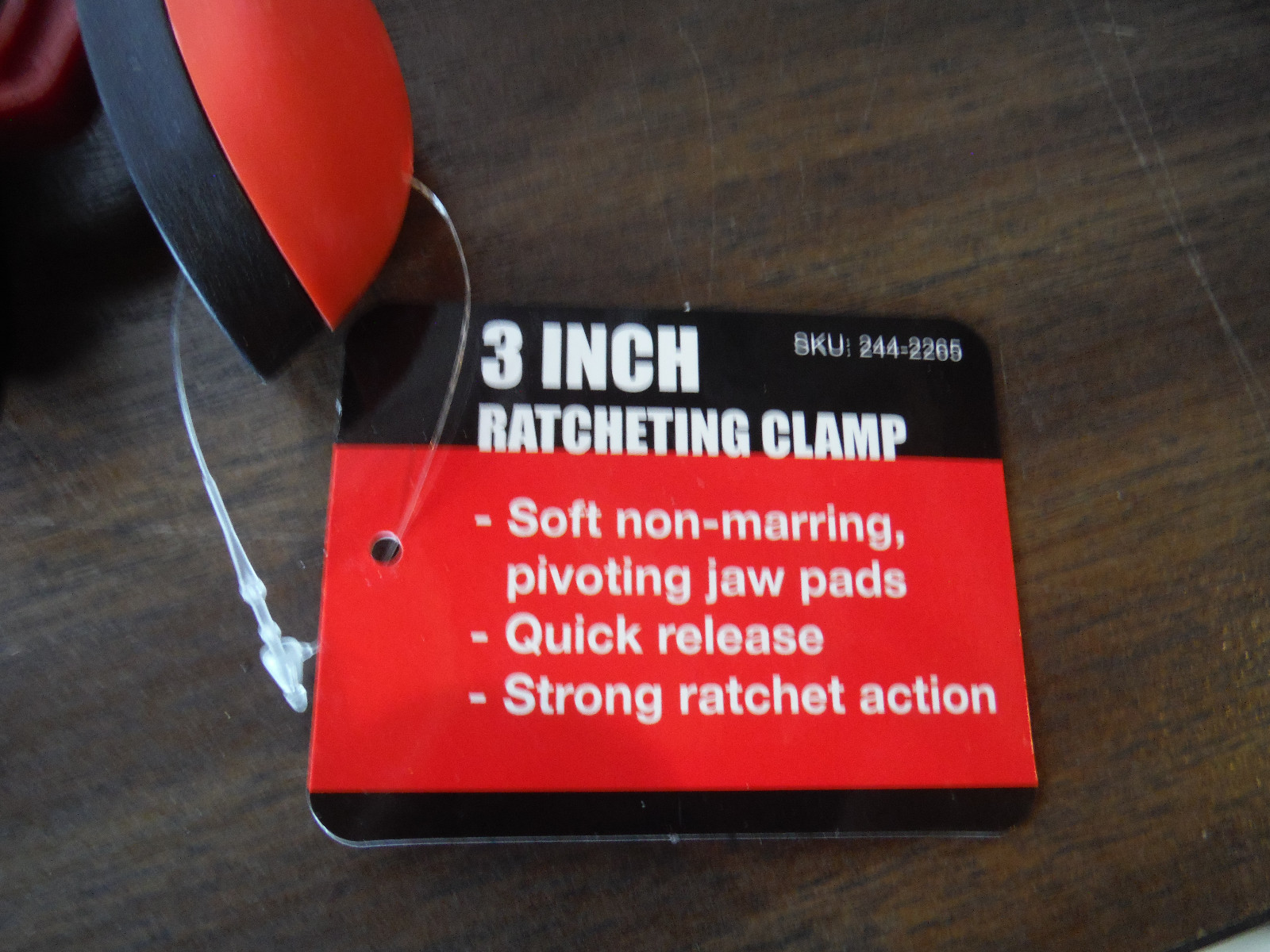 NEW Lot of 2 Ratcheting Clamps 3