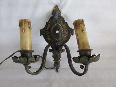 Art Deco Brass Wall