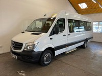 2018 Mercedes-Benz Sprinter 514 AUTO 11 SEAT WHEELCHAIR MINIBUS EU6 Minibus Dies