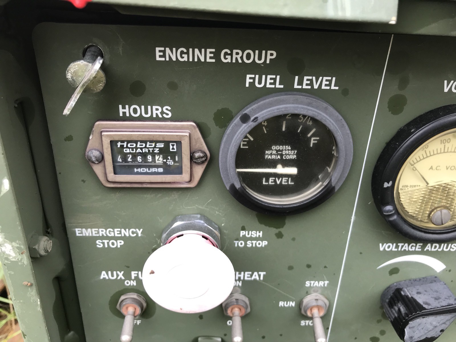 Fermont MEP-831A 3kW Diesel Generator Tactical Quiet Military Parts/repair 2001