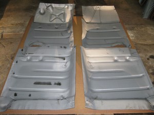 1956 Ford floor pans #7