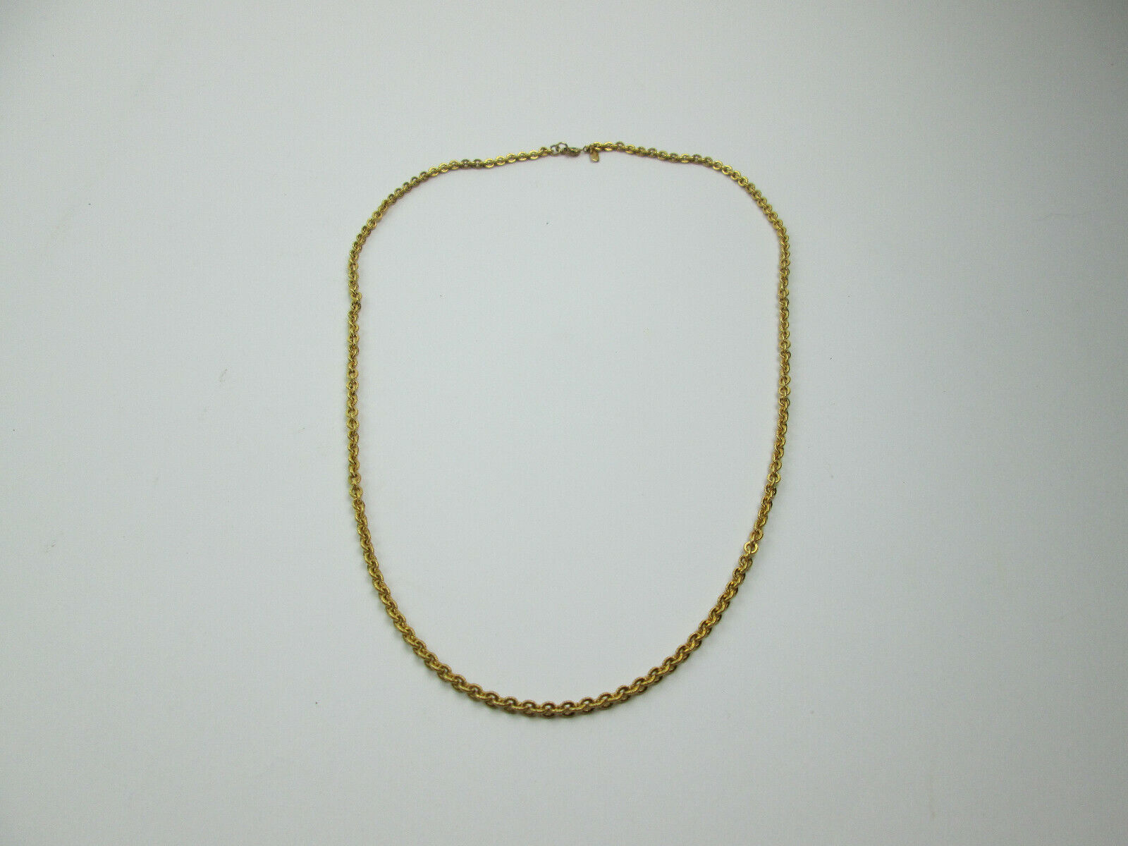 Vintage Monet Necklace Gold Tone Link Chain ~26 1/2