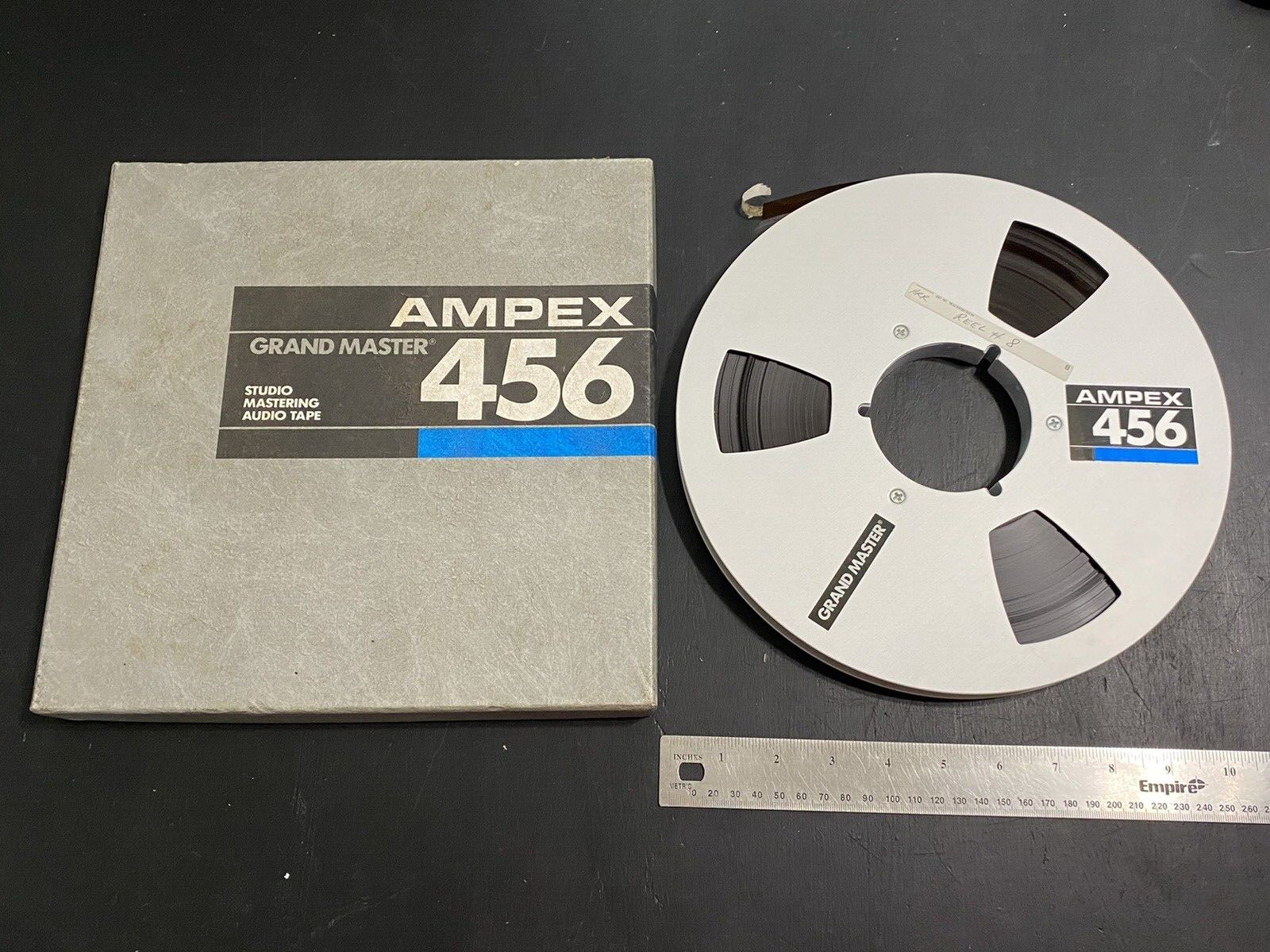 その他 AMPEX456 Vintage Ampex 456 Grand Master Tape Reel to Reel Studio