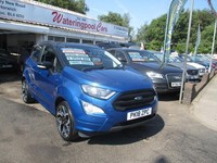 2018 Ford Ecosport 1.0T EcoBoost ST-Line Euro 6 (s/s) 5dr HATCHBACK Petrol Manua