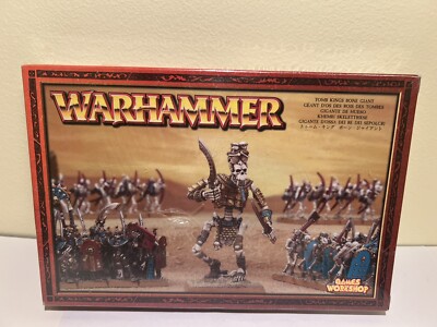 Warhammer Fantasy Sealed Tomb Kings Bone Giant The Old World OOP Metal Version