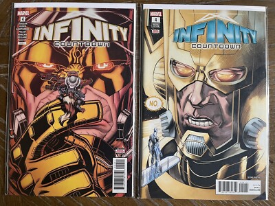 Infinity Countdown #4 1st + 2nd Print Galactus Lifebringer Variant Cover Rare NM