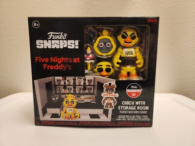 Funko Snaps! Five Nights at Freddy's FNAF Chica Figure with Storage Room Playset