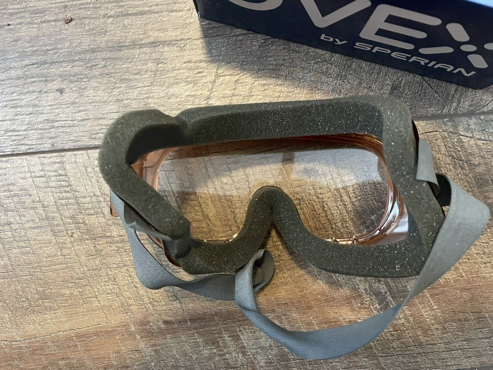 UVEX Classic S350CF Clear Lens Safety Goggles New