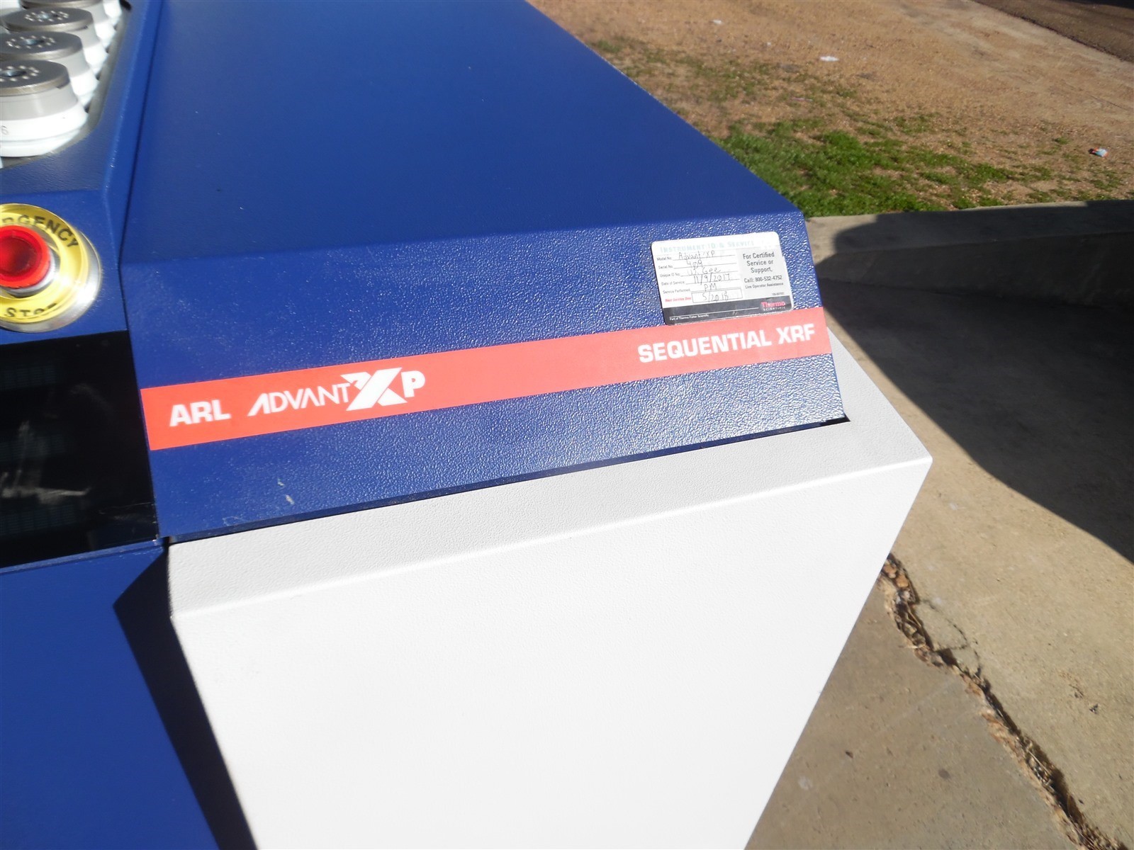 Thermo ARL ADVANT XP SEQUENTIAL XRF Xray Thermofisher