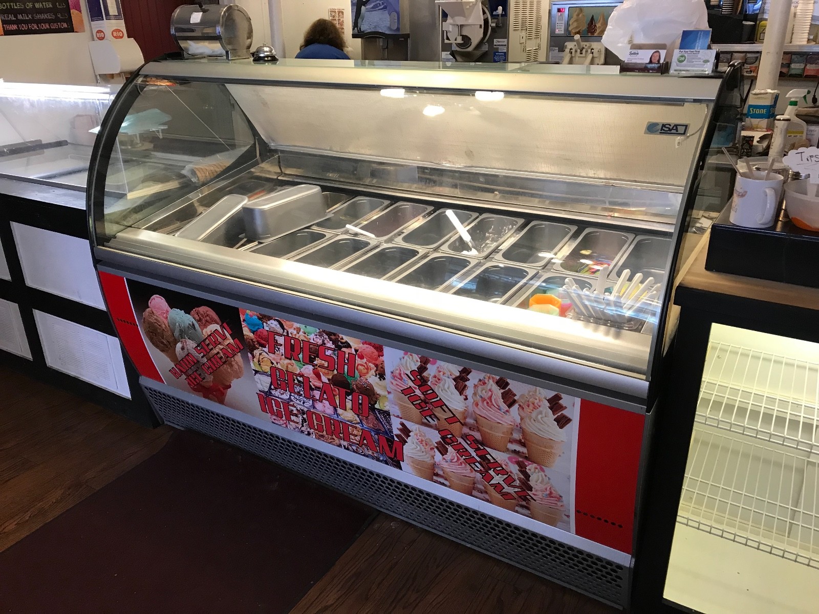 Gelato Display Case