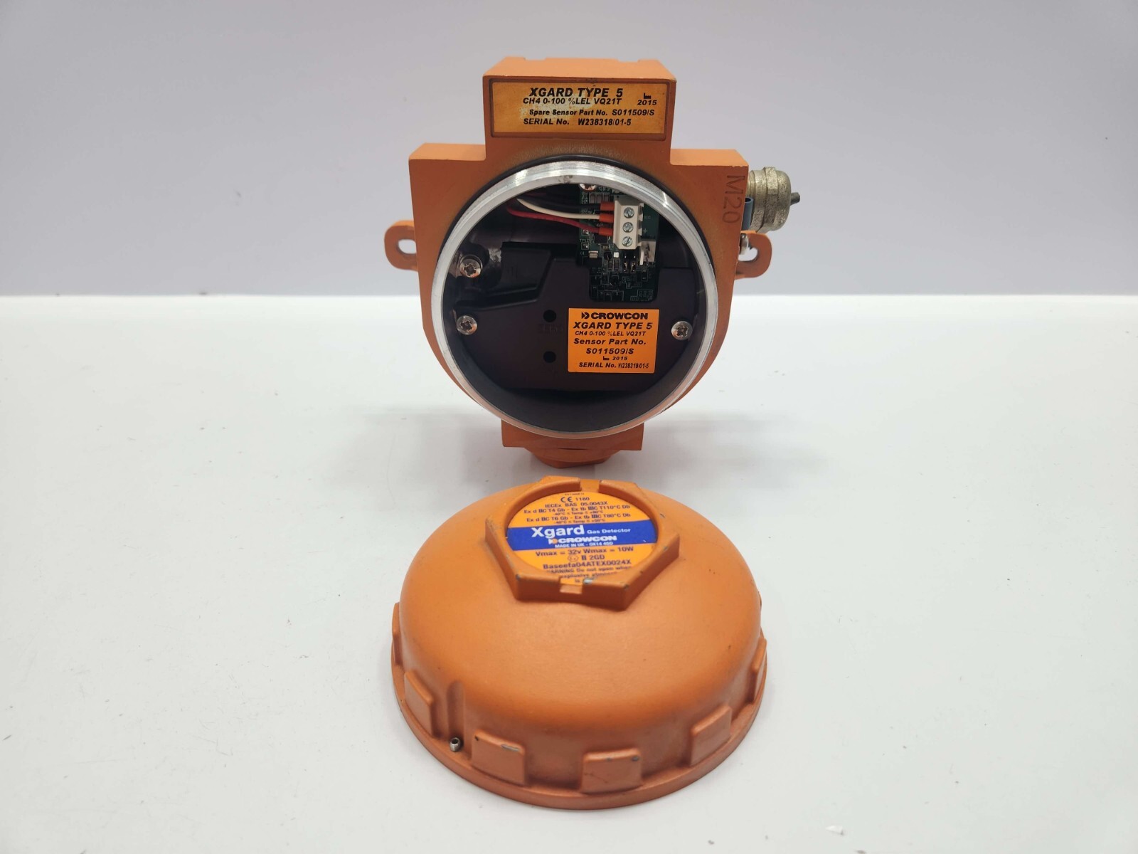 CROWCON XGARD TYPE 5 FLAMEPROOF FLAMMABLE GAS DETECTOR S011509/S