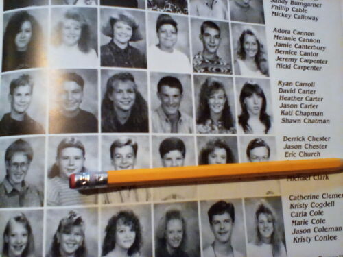 Mega rare Eric Church high school yearbook promo demo grade 9 hot as a candle :)