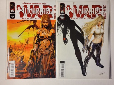 WITCHBLADE #125  & # 126 CVR A =IMAGE TOP COW COMICS MARCH 2009